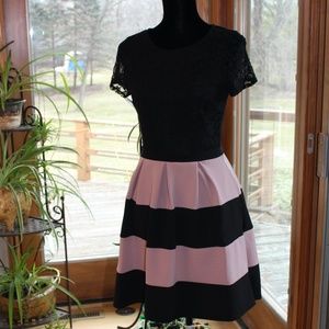 Speechless A-Line Dress Black Size Junior's Medium